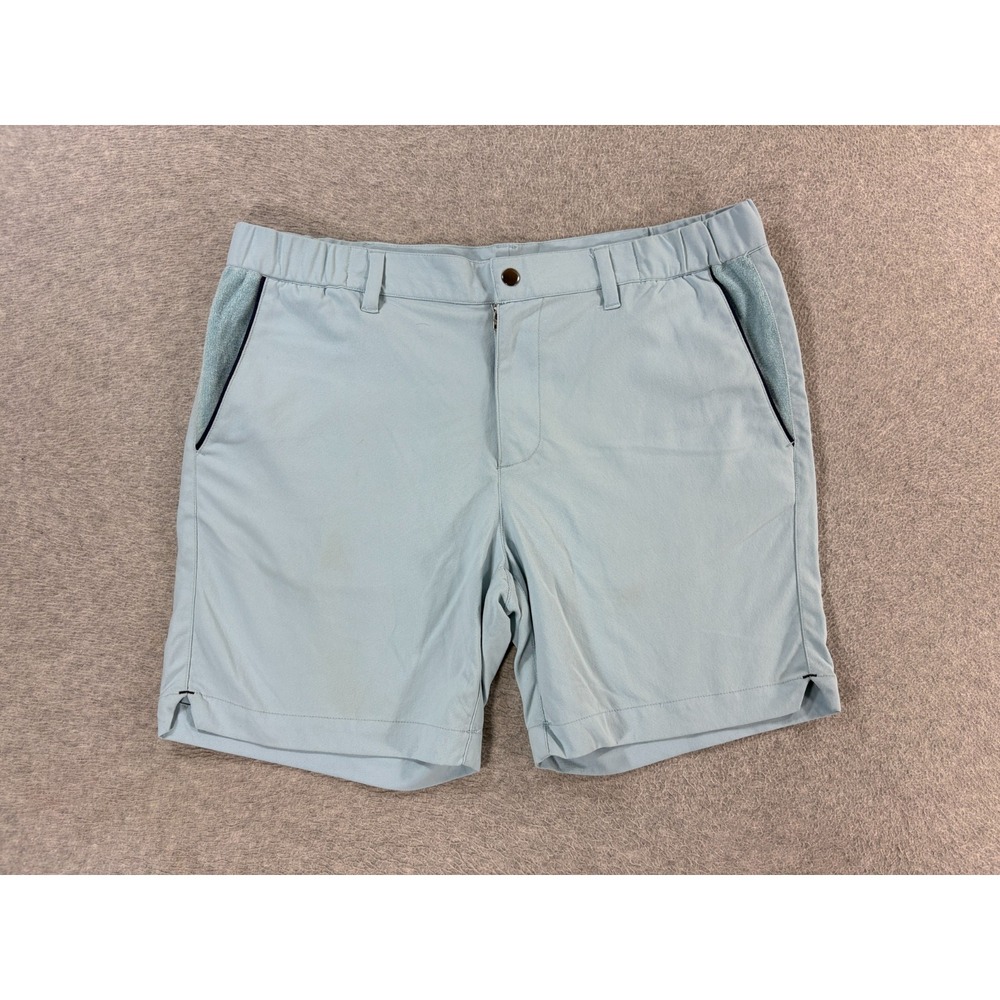 Criquet Performance COURT Shorts (Men's Large) Blue - 7"